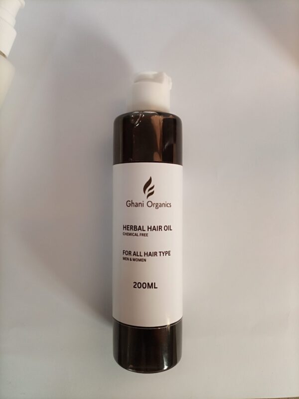 Herbal Hair Oil - Ghani Organics - Image 2